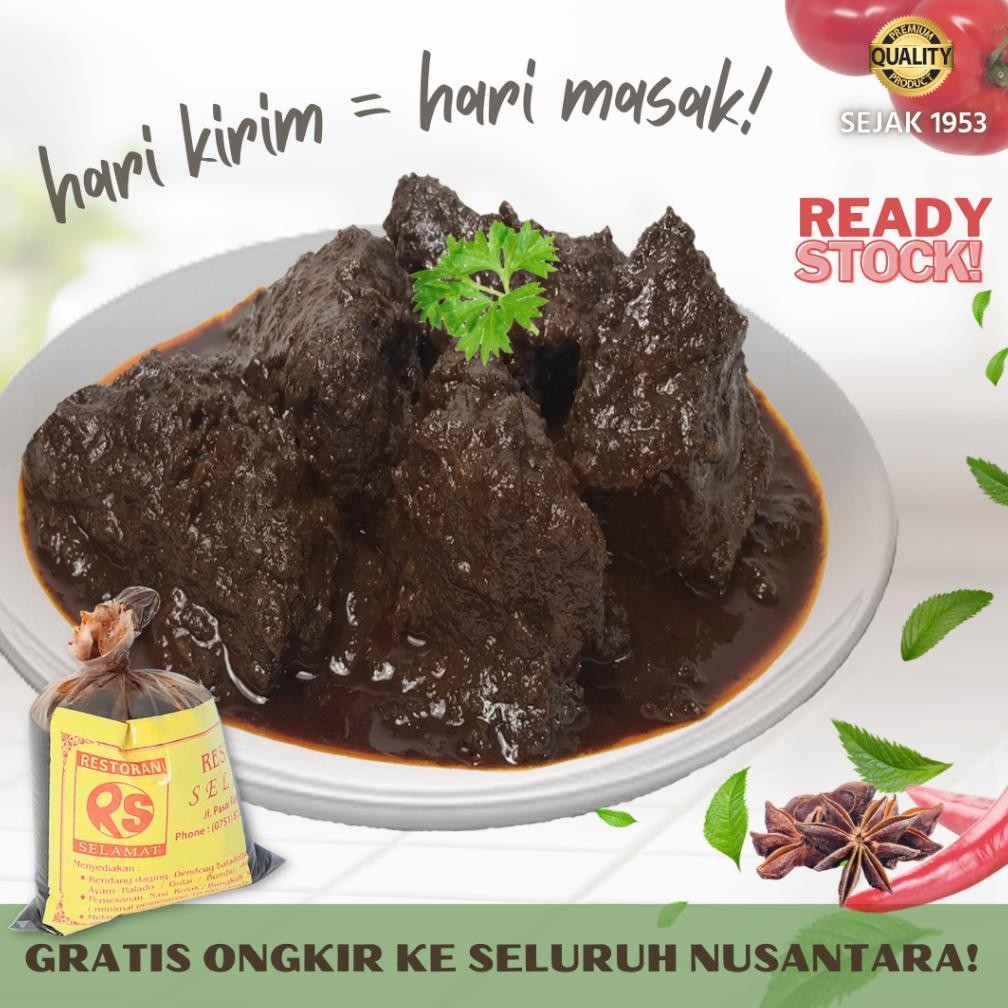 

Rendang Daging Sapi Selamat Padang