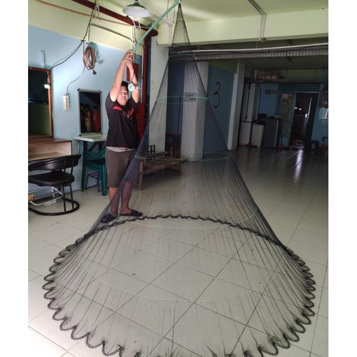 Jala Lempar Nilon 9 Feet 2.7 Meter Udang Ikan