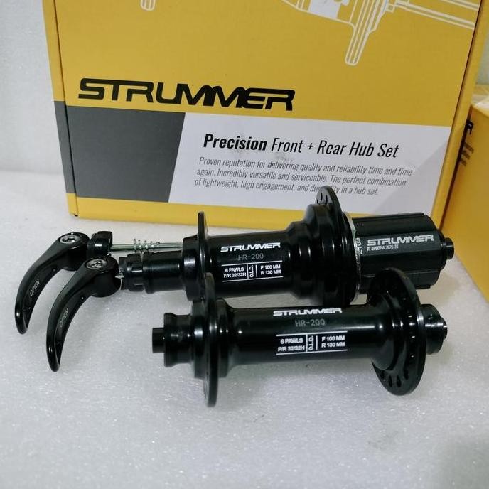 Hub Freehub sepeda Roadbike Strummer HR-200 hole 32 32 pawls 6