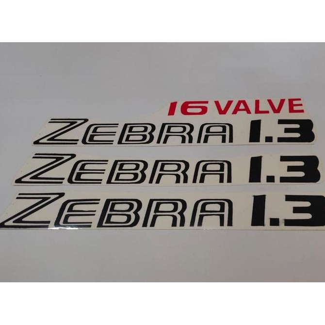 Promo Daihatsu Stiker Zebra 1,3 16 Valve COD