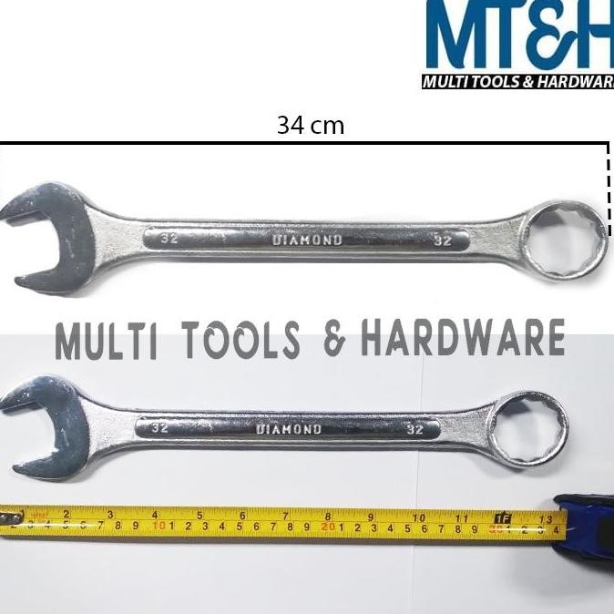 ready  KUNCI RING PAS SATUAN 32 MM - DIAMOND DROP FORGED SATUAN TERMURAH