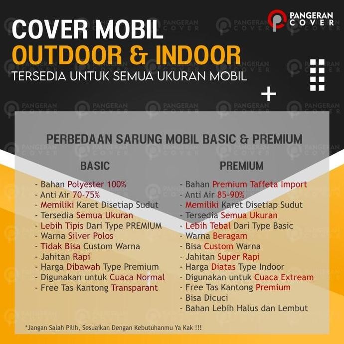 Sarung Mobil INNOVA Cover Mobil TOYOTA INNOVA Termurah Indoor Awet - Transparan, INNOVA
