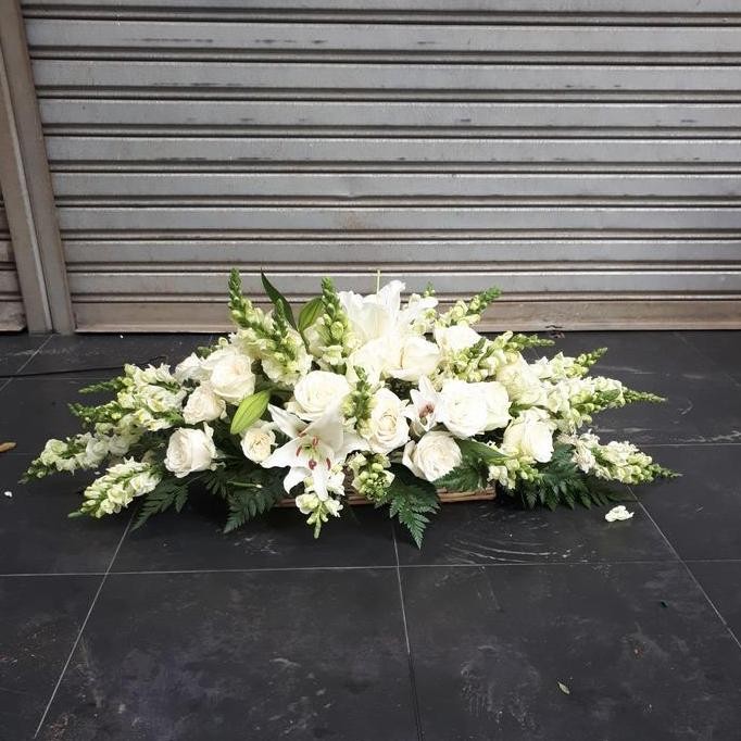 rangkaian bunga/bunga meja/mejamakan/rangkaian oval