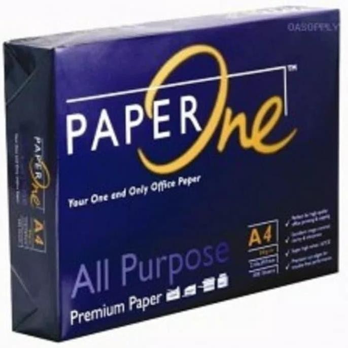 

Kertas Hvs A4 80Gsm Paper One | Kertas Fotocopy Premium (Tanpa Instant/Sameday)