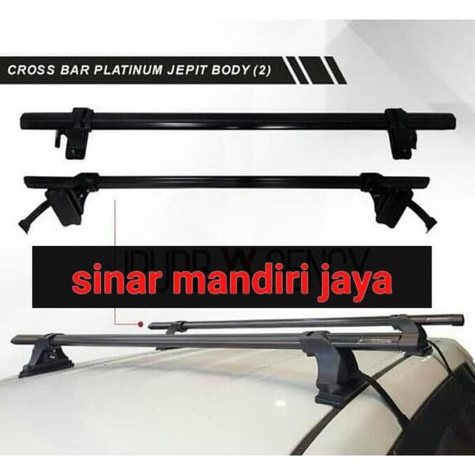 Cross bar jepit body Platinum Honda Freed