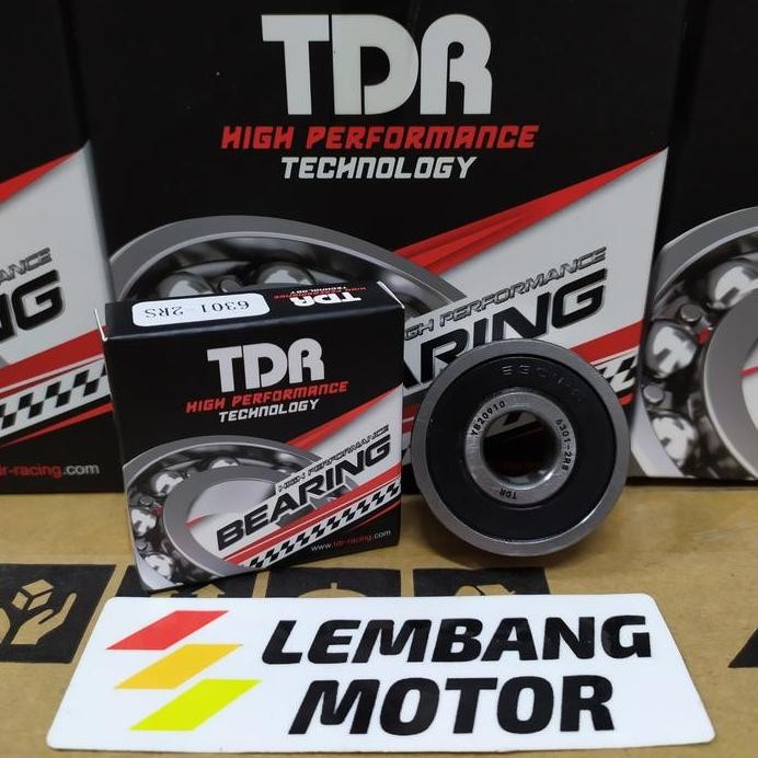 restock Bearing - Laher 6301 2RS TDR