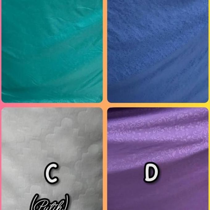 Bedcover set kain king koil 180x200x30