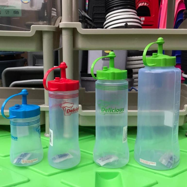 Lion Star - Botol Kecap / Bistro Sauce Keeper / Botol Minyak Plastik Lion Star / Botol Saos Trending