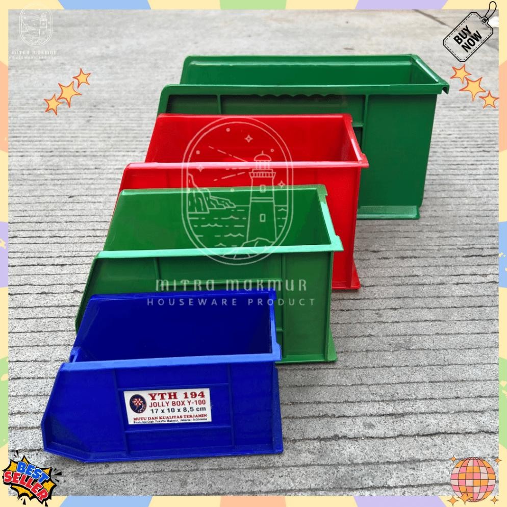Kotak Box Aksesoris / Jolly Box Hanata / Container Box Jolly Hnt 640 641 642 643 Yth 100 200 300 400