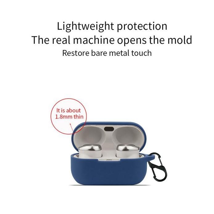 Case Casing Cover Silicone Protective Panasonic Technics EAH-AZ80 TWS / TechnicsEAHAZ80TWS+ Carabine