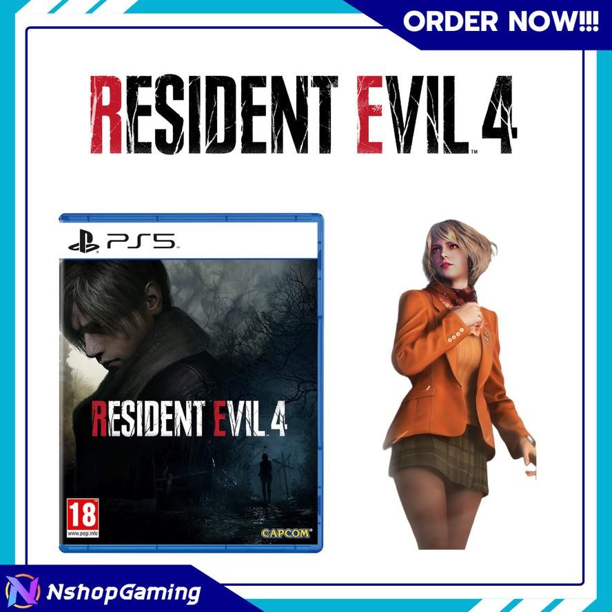 NEW Resident Evil 4 Remake Playstation 5/Kaset PS5 [terbaik][terlaris]