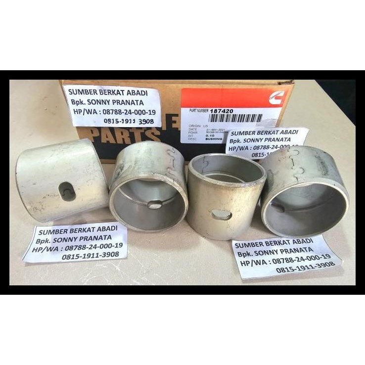 GRATIS ONGKIR CUMMINS 203670 CONROD BEARING 187420 THRUST WASHER 157280 PIN PISTON BUSHING - NT855 N
