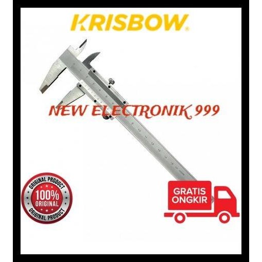 

GRATIS ONGKIR KRISBOW JANGKA SORONG 200MM X 8 INCI / 0.05MM KW0600070 !