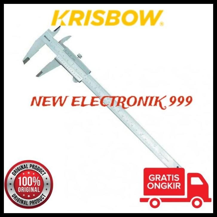 

HOT DEAL KRISBOW JANGKA SORONG 300MM X12 INCI / 0.05MM KW0600071 !!!!