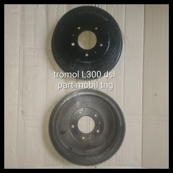 HOT DEAL BRAKE DRUM TROMOL BELAKANG MITSUBISHI L300 DIESEL KUDA COPOTAN 