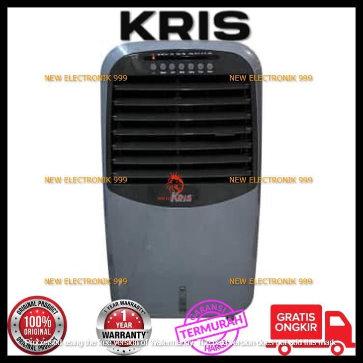 TERBARU KRIS EVAPORATIVE AIR COOLER 350 CMH HITAM KRIS EVAPORATIVE AIR COOLER 