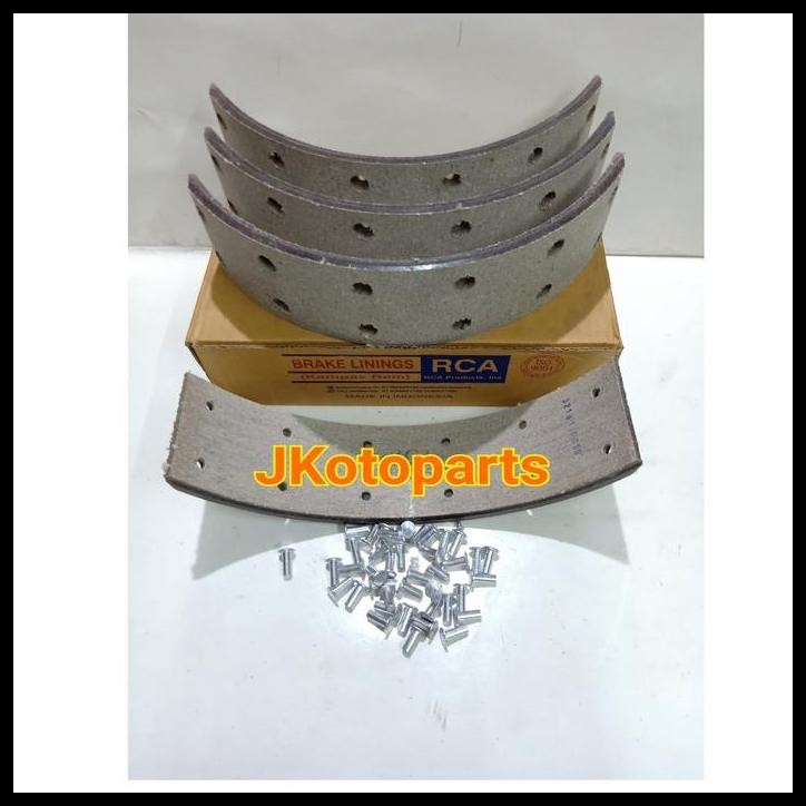 GRATIS ONGKIR LINING KAMPAS REM BELAKANG DYNA RINO RCA 