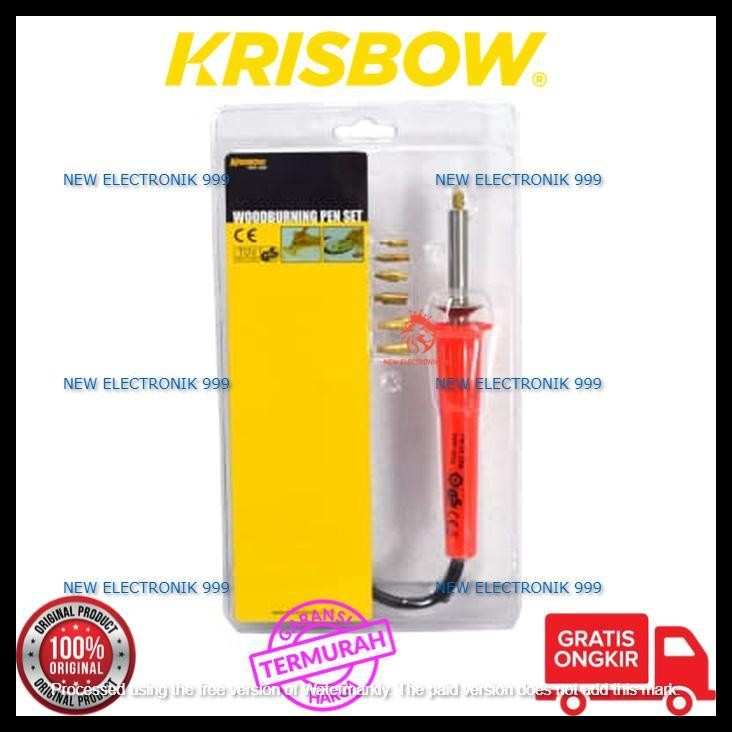 

BEST DEAL KRISBOW WOOD BURNING PEN SET KW0102909 !!!!!!