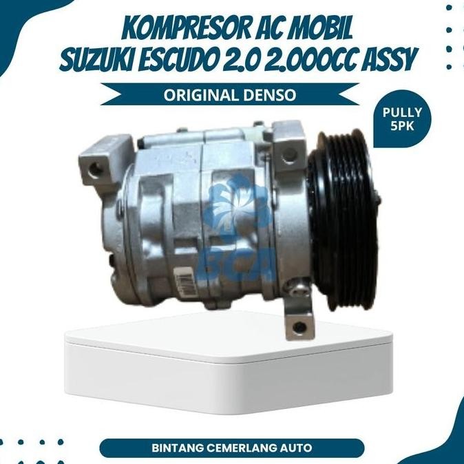 kompresor Ac Mobil Suzuki Escudo 2.0 Assy kompressor Orinal