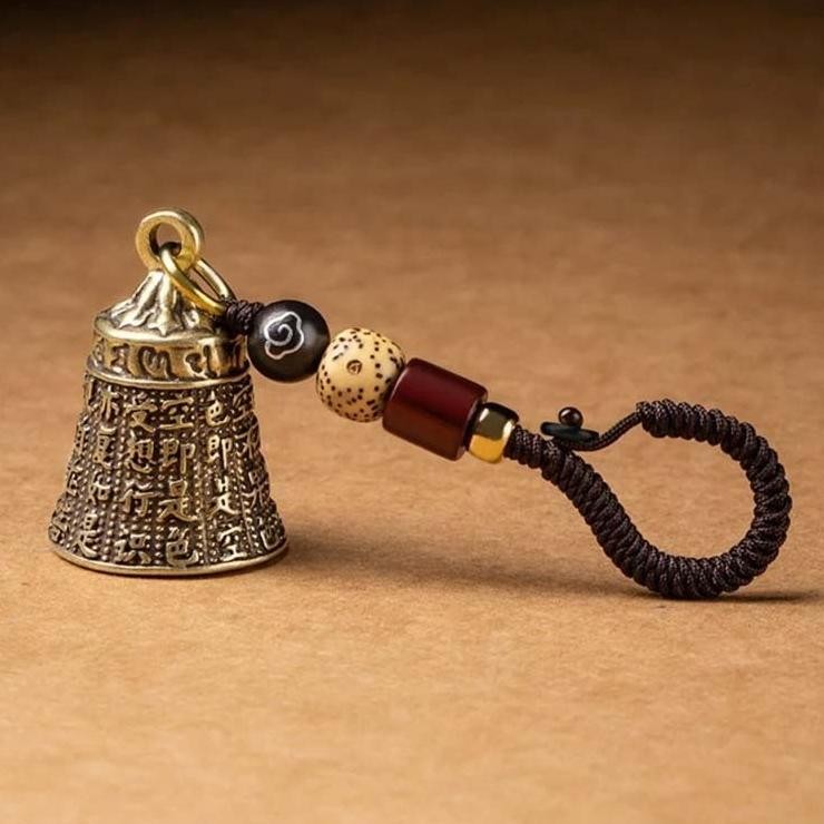 Lonceng Feng Shui Gantungan Kunci  Kuningan Lonceng Kuningan Lonceng Gantungan Kunci Fengshui