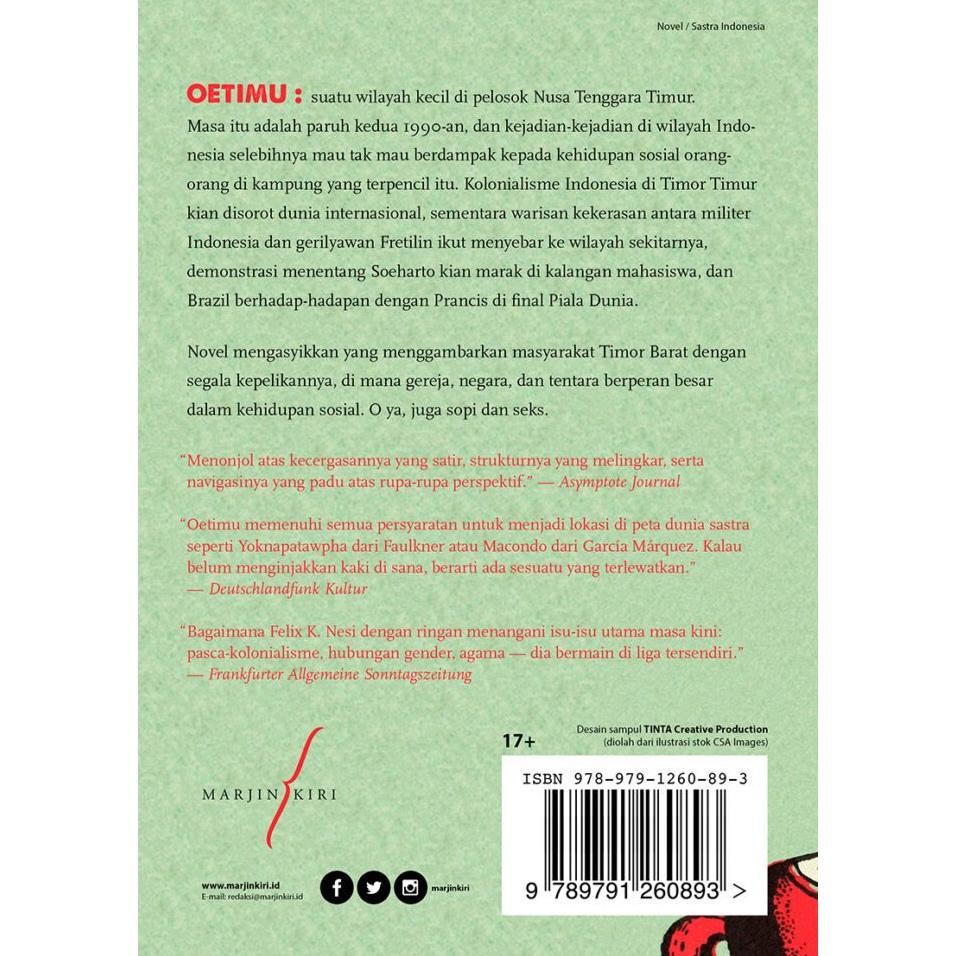 JH8 Orang-Orang Oetimu - Felix K Nesi (Novel)