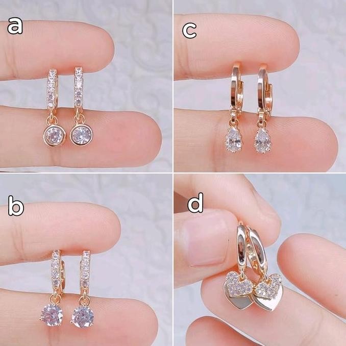 Anting Klip Titanium Anak Fashion Kekinian | Tanpa Tindik