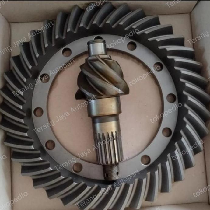 GEAR SET CROWN WHELL MITSUBISHI CANTER PS125 6X38 , 6X40,6x37 (YUZAKA)