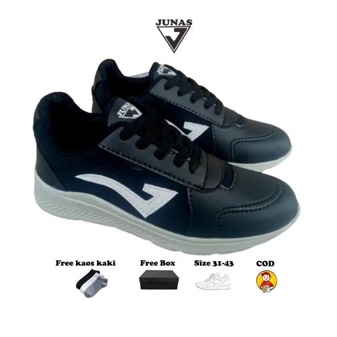 SEPATU SEKOLAH ANAK LAKI LAKI PEREMPUAN SD SMP SMA SEPATU SEKOLAH HITAM POLOS PUTIH BERTALI CEWEK CO