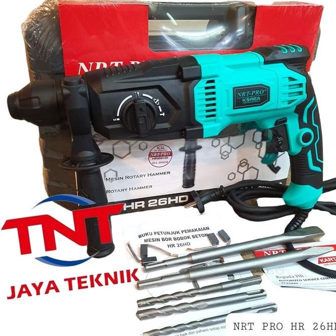 Mesin Bor Beton Bobok Nrt Pro Hr 26 Hd / Bor Tangan Nrt Pro Hr 26Hd