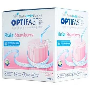 

Nestle Optifast Very Low Calorie Diet Shake - Strawberry 12 x 53g