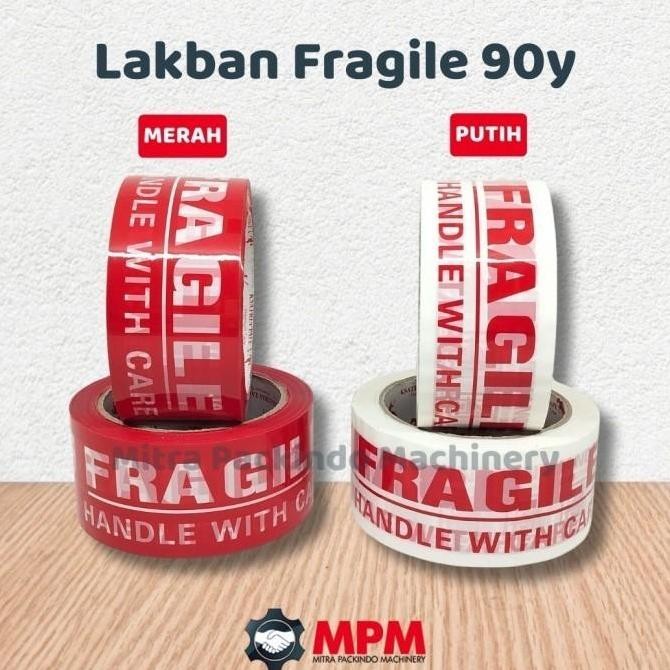 

/////] Lakban Fragile Merah Murah Ready Perekat Pecah Belah