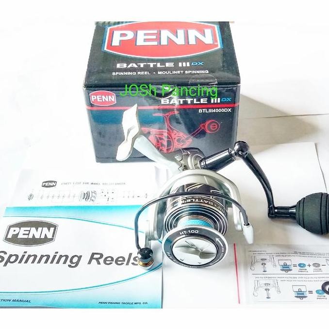 Reel Penn Battle III DX 2500 3000 4000 6000 8000 Ori pen batle batel