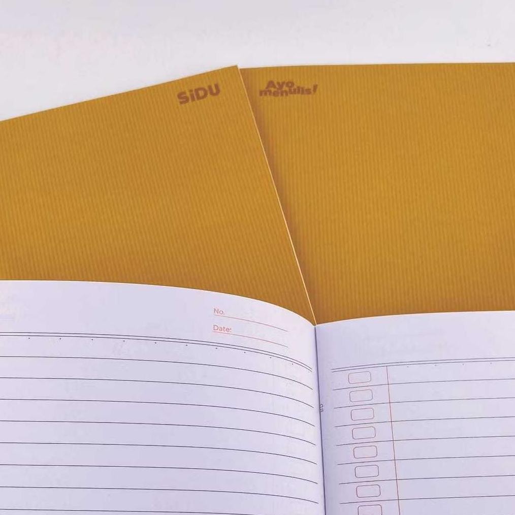 

Buku Tulis Sidu Cover Sampul Nama isi 40 Lembar / Buku Sidu Craft 40 Lembar (1 Pack isi 10 Buku)