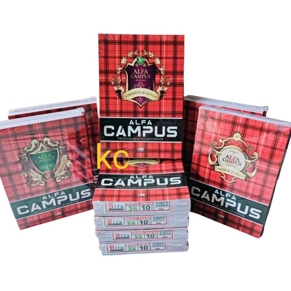 

Buku Tulis Campus 50 Lembar 1 Pack Isi 10 Pcs