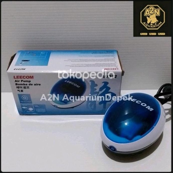 LEECOM AU312 POMPA UDARA | AERATOR 1 LUBANG SUPER SILENT AQUARIUM