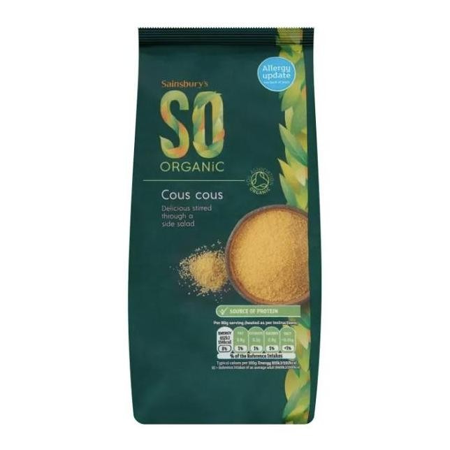

Sainsbury's Organic Cous Cous Couscous 500g