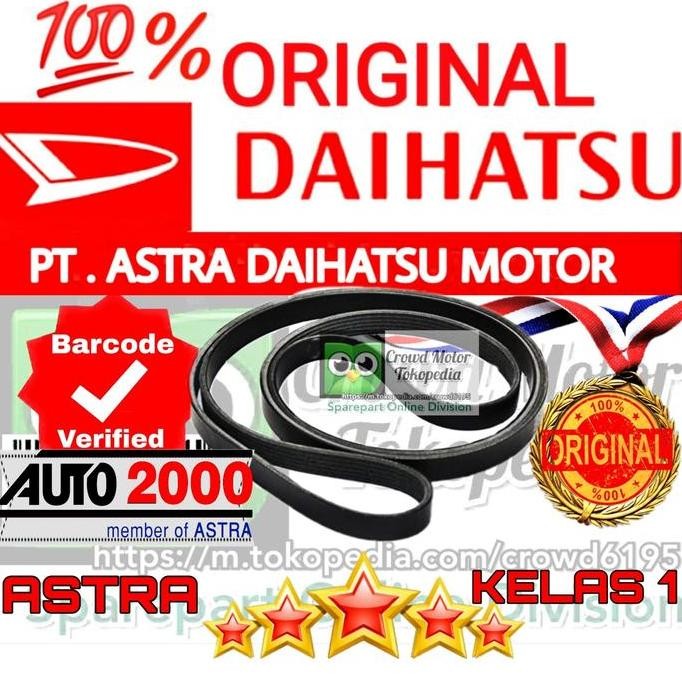 Van Belt Tali Kipas XENIA AVANZA 2012-2013 1300cc ORI DAIHATSU 100%