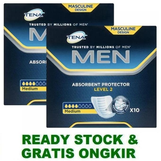 

TENA Men Absorbent Protector Level 2 Medium 2 Boxes x 10s