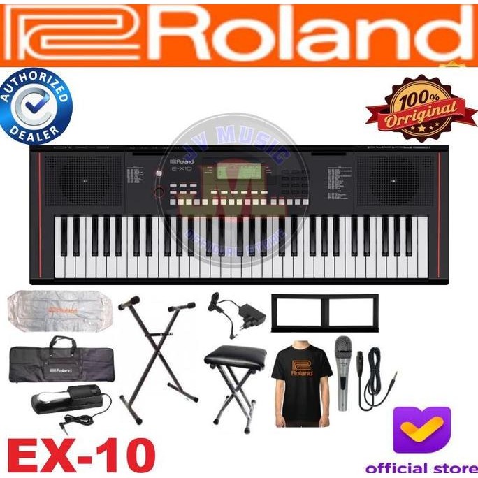 baru Roland EX10 Arranger Keyboard Roland EX-10 Paket