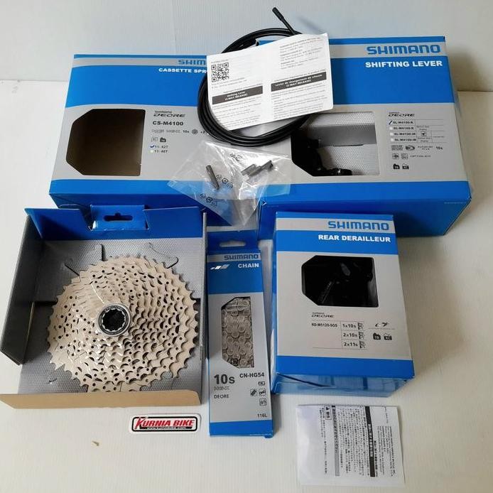 mini groupset shimano deore 10 speed