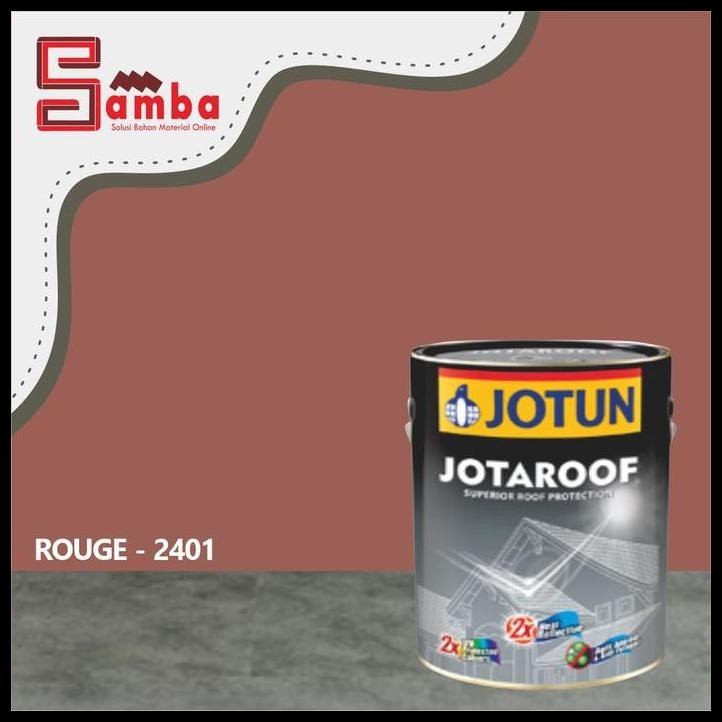 GRATIS ONGKIR JOTAROOF ROUGE 2401 JOTUN 2,5 LTR / CAT GENTENG 
