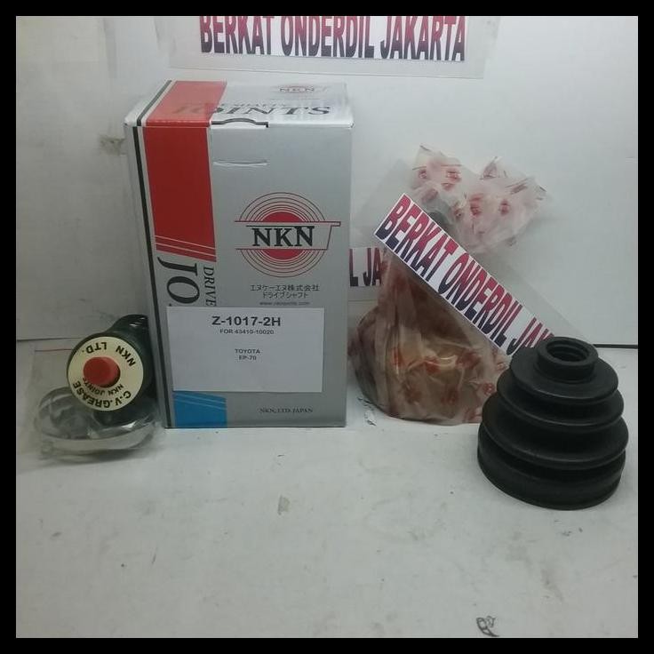 GRATIS ONGKIR KOKEL /CV JOINT TOYOTA STARLET KOTAK Z-1017-2H "NKN " JAPAN 