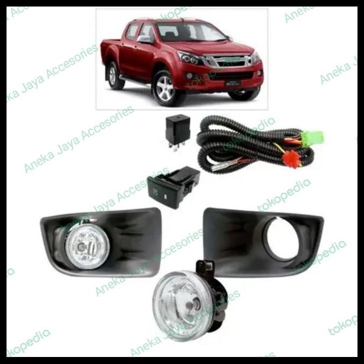 HOT DEAL FOG LAMP ISUZU DMAX 2012 - 2017 - FOGLAMP ISUZU DMAX 2012 - 2017 