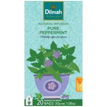 

Dilmah Infusion Pure Tea Bags - Peppermint Leaves (20s x 1.5g)