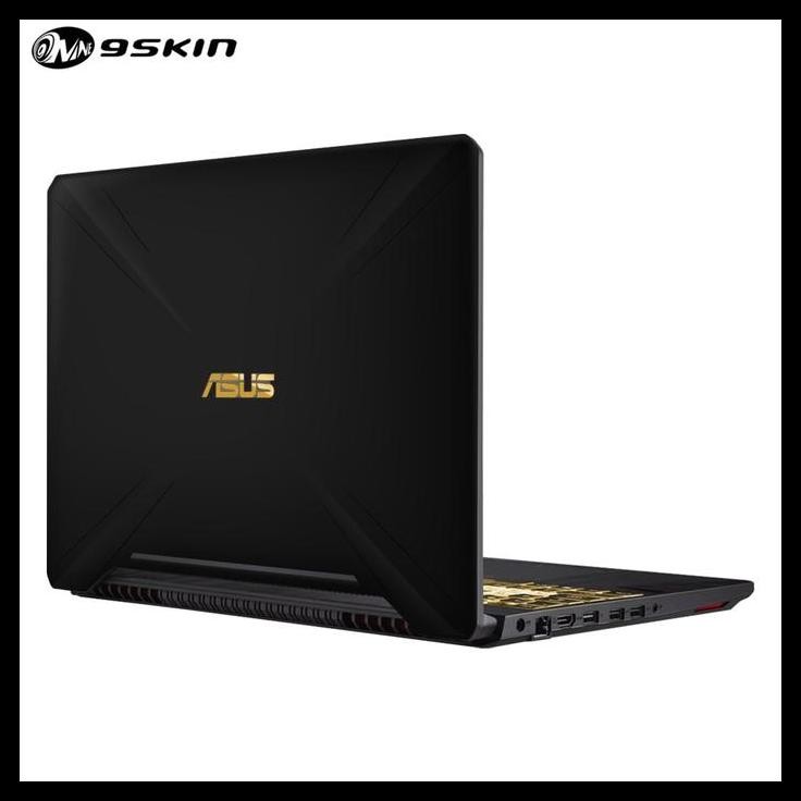 DISKON SKIN LAPTOP / GARSKIN TUF GAMING FX505 - 3M BLACK DOFF (FRONT)