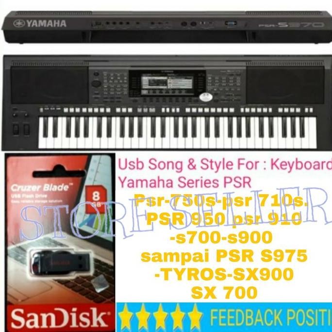 baru USB Song Style KEYBOARD YAMAHA PSR Jenis Keyboard YAMAHA Harga Grosir.