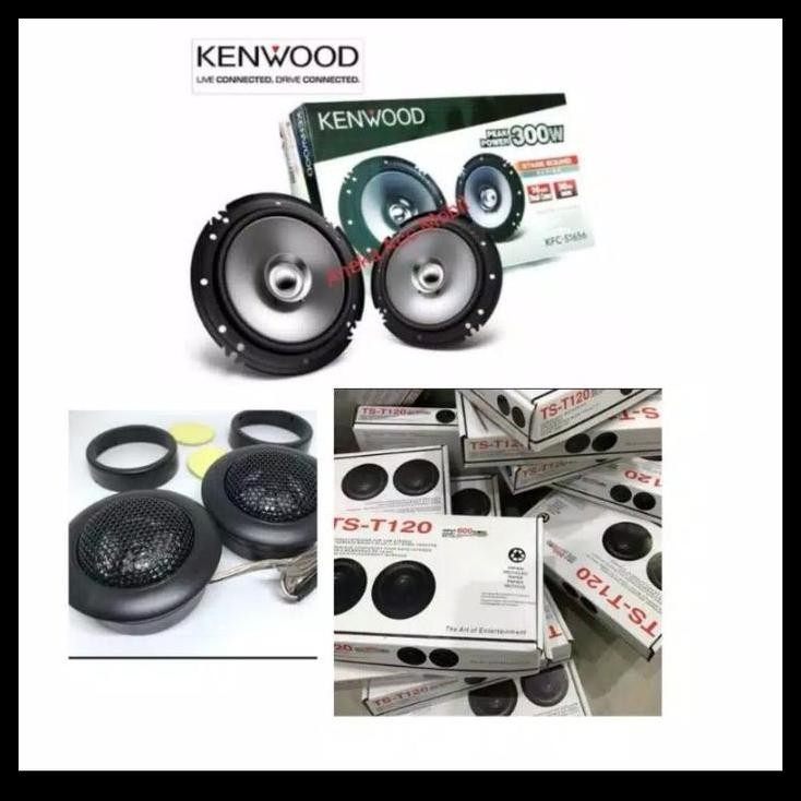 TERBARU PAKET SPEAKER KENWOOD ORIGINAL & TWEETR MOBIL ALL NEW AVANZA VELOZ 