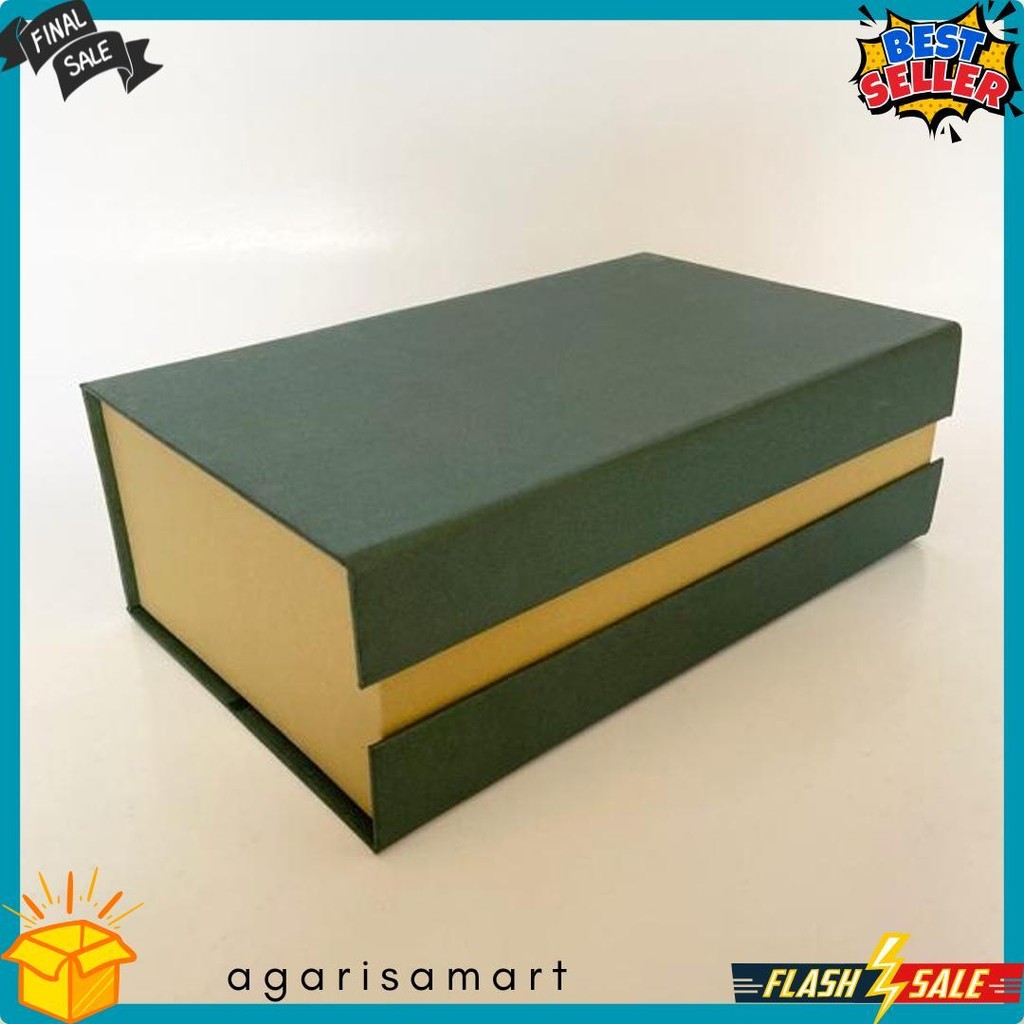 

Gift Box Hijau Model Magnet / Box Serbaguna / Kotak Kado Diskon