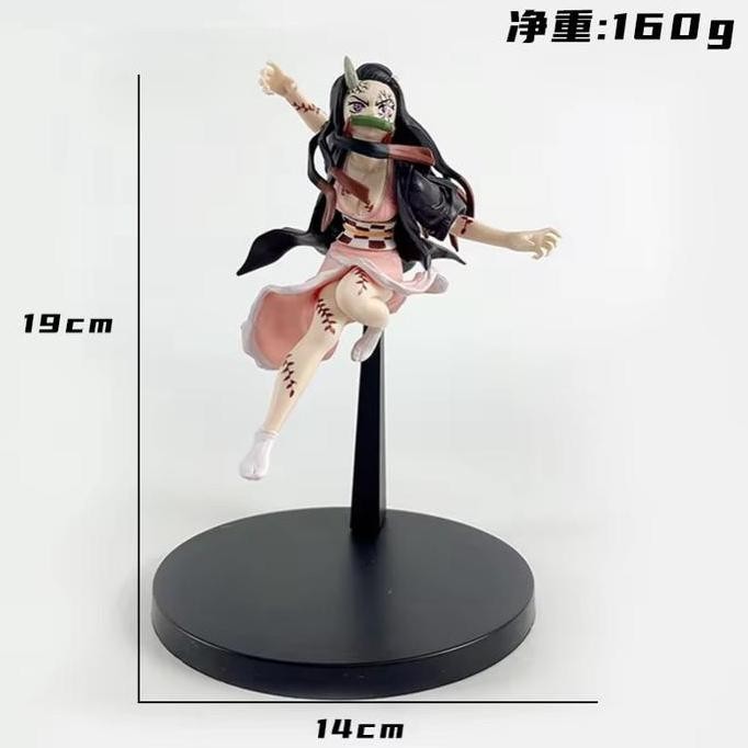 baru Action figure demon slayer nezuko,zenitsu dan tanjiro