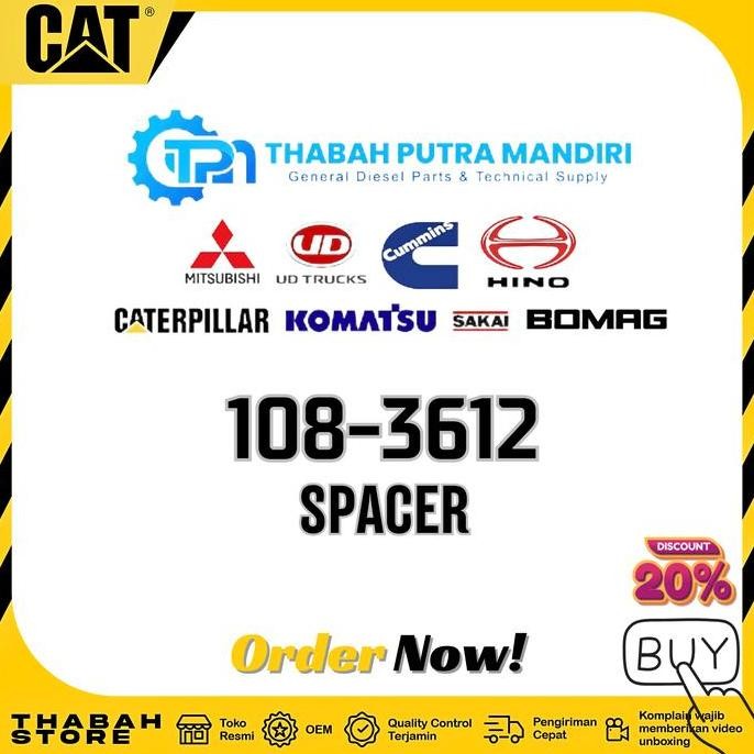 ready 1083612/108-3612 : SPACER CATERPILLAR PARTS